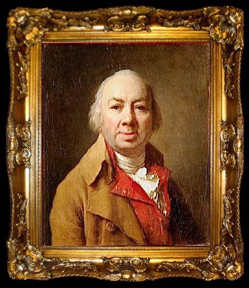 framed  Joseph Siffred Duplessis Self portrait, ta009-2
